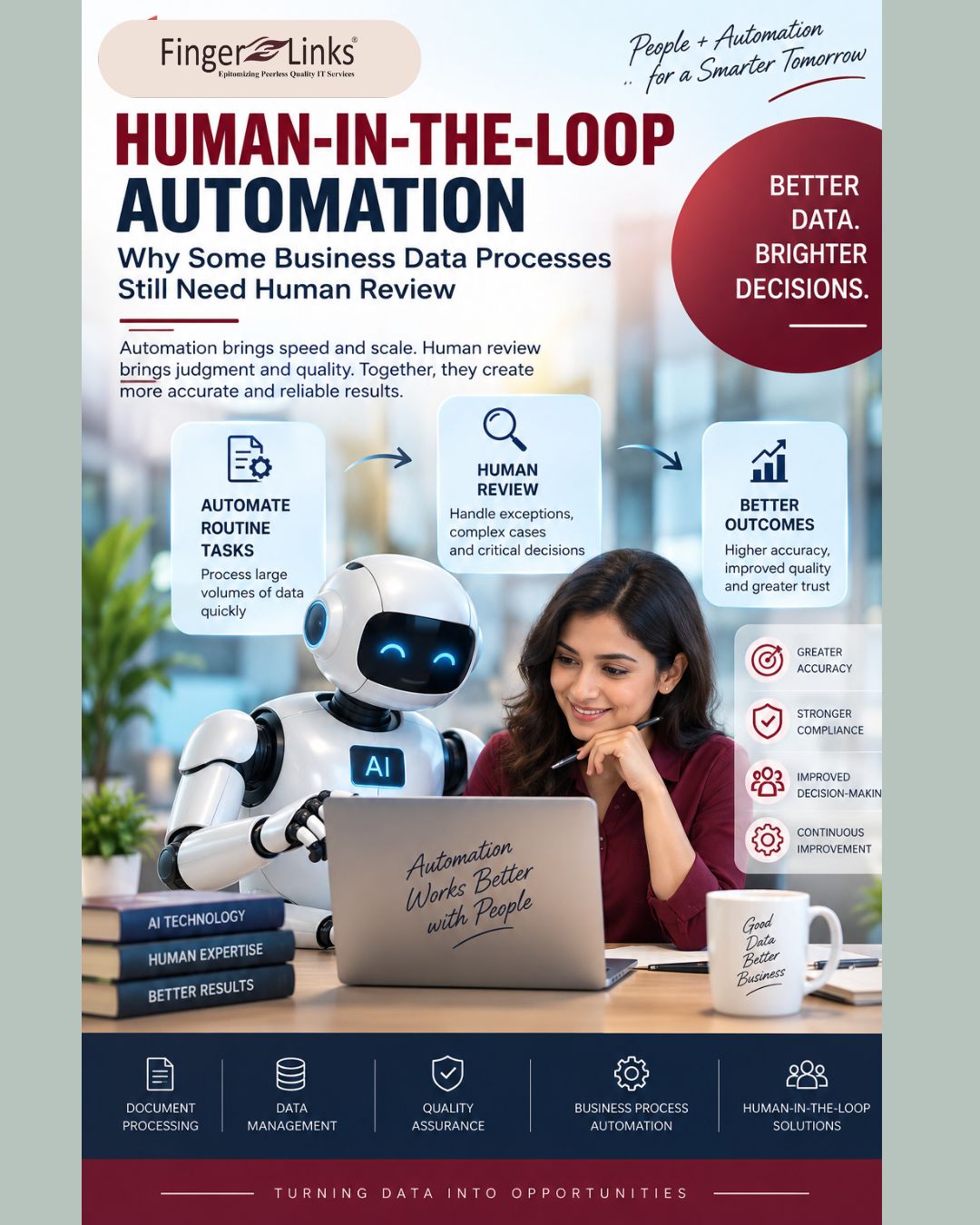 Human-in-the-Loop Automation: Why Some Business Data Processes Still Need Human Review.