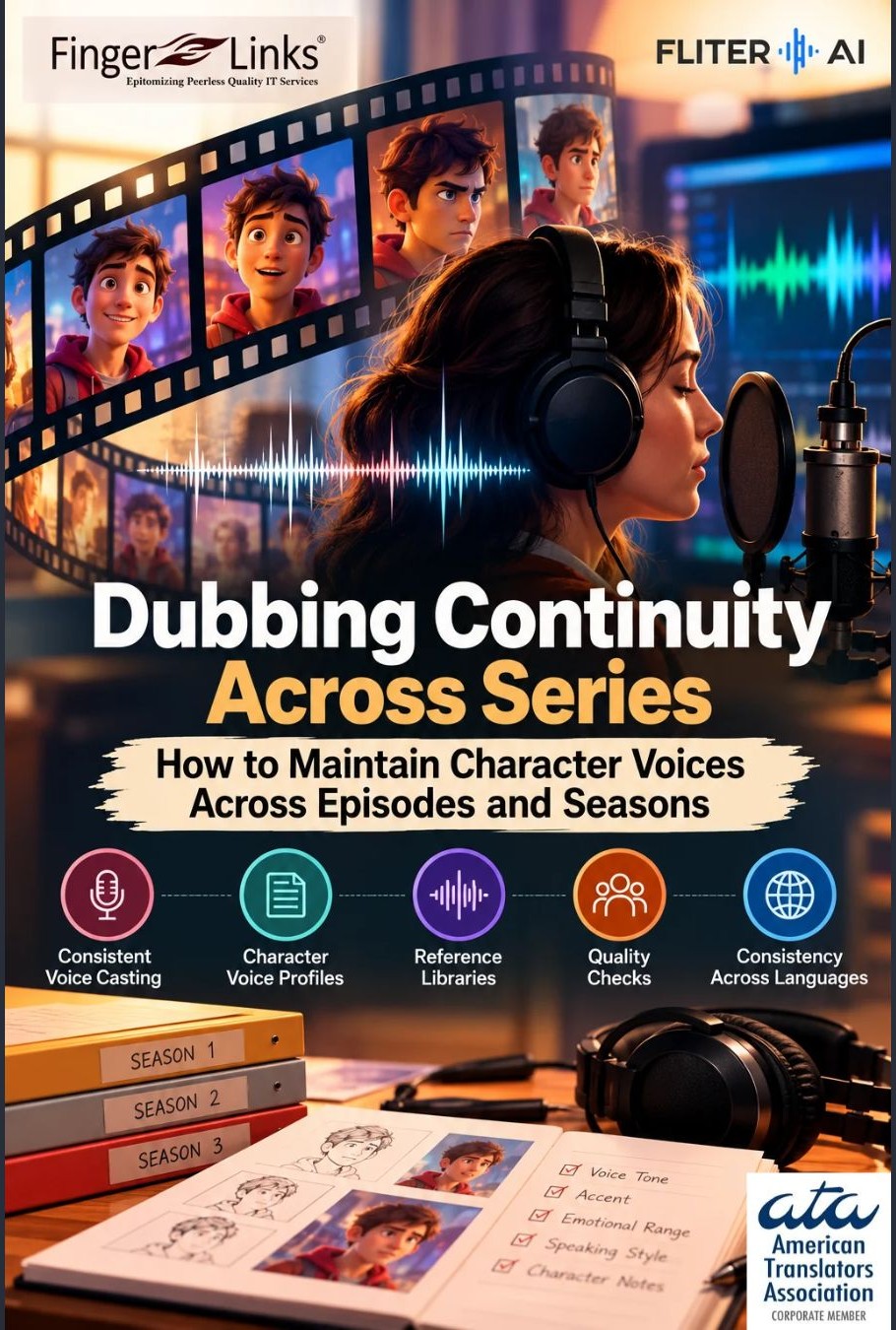 Dubbing Continuity Across Series: How to Maintain Character Voices Across Episodes and Seasons